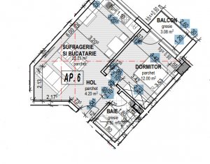 , 42.93m2 on Cluj-napoca, Zóna Dambul Rotund