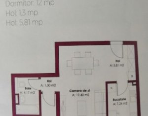 Lakás 2 szobák eladó on Cluj-napoca, Zóna Buna Ziua