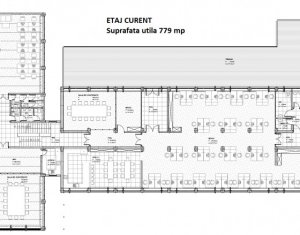 Spatiu de birou in cladire moderna, 250 mp, zona Tetarom, open space