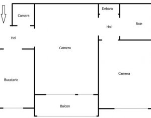 Lakás 2 szobák eladó on Cluj-napoca, Zóna Grigorescu