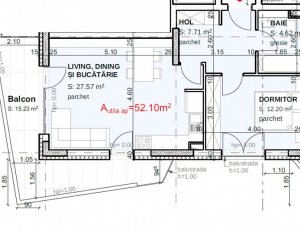 Lakás 2 szobák eladó on Cluj-napoca, Zóna Gheorgheni