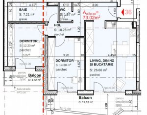 Lakás 3 szobák eladó on Cluj-napoca, Zóna Gheorgheni
