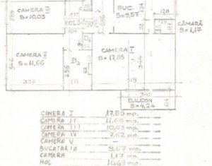Lakás 4 szobák eladó on Cluj-napoca, Zóna Manastur