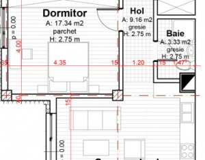 Lakás 3 szobák eladó on Cluj-napoca, Zóna Europa