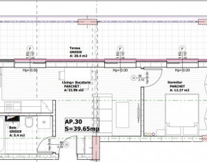 Lakás 2 szobák eladó on Cluj-napoca, Zóna Floresti