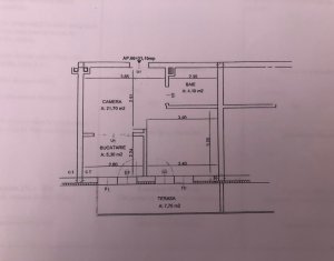 Lakás 2 szobák eladó on Floresti