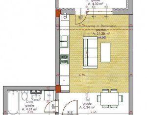 Lakás 1 szobák eladó on Cluj-napoca, Zóna Someseni