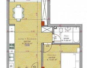 Lakás 2 szobák eladó on Cluj-napoca, Zóna Someseni