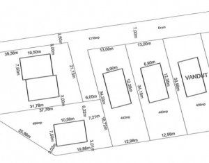 Telek eladó on Floresti