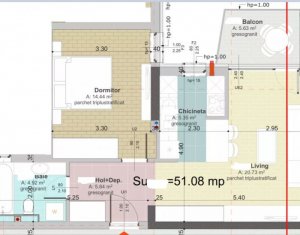 Lakás 2 szobák eladó on Cluj-napoca, Zóna Gheorgheni