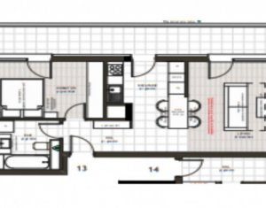 Lakás 2 szobák eladó on Cluj-napoca, Zóna Centru