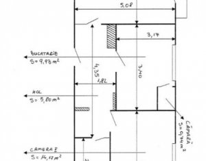 Lakás 2 szobák eladó on Cluj-napoca, Zóna Marasti