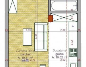 Lakás 1 szobák eladó on Cluj-napoca, Zóna Someseni