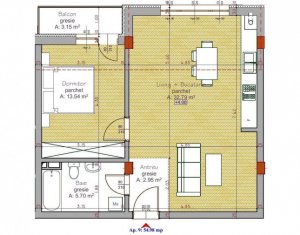 Lakás 2 szobák eladó on Cluj-napoca, Zóna Someseni