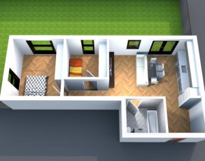 Lakás 3 szobák eladó on Floresti