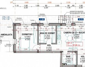 Lakás 3 szobák eladó on Floresti