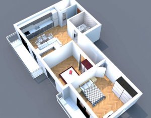 Lakás 3 szobák eladó on Floresti