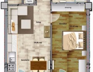 Lakás 2 szobák kiadó on Cluj-napoca, Zóna Centru