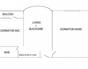 Lakás 2 szobák kiadó on Cluj-napoca, Zóna Marasti
