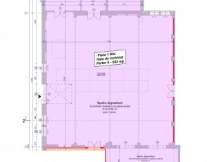Depozit 522mp finisat, incalzit, zona Clujana, acces TIR 