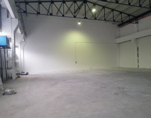 Inchiriere depozit/hala industriala in Someseni, 1250mp toate utilitatile 