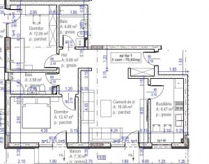 Lakás 3 szobák eladó on Cluj-napoca