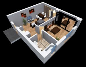 , 42.61m2 on Cluj-napoca, Zóna Dambul Rotund