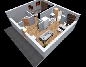 , 42.94m2 on Cluj-napoca, Zóna Dambul Rotund