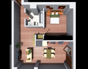 , 60.6m2 on Cluj-napoca, Zóna Dambul Rotund