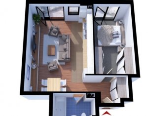 , 54m2 on Cluj-napoca, Zóna Gheorgheni