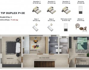 Ház 5 szobák eladó on Cluj-napoca, Zóna Andrei Muresanu