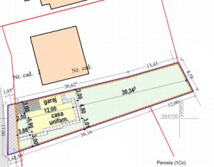 Telek eladó on Cluj-napoca, Zóna Borhanci