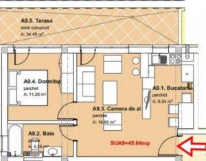 Lakás 2 szobák kiadó on Cluj-napoca