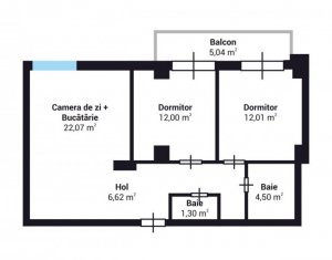 Lakás 3 szobák eladó on Cluj-napoca, Zóna Sopor