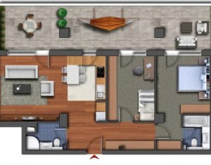 , 75m2 on Cluj-napoca, Zóna Buna Ziua