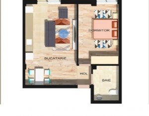 Lakás 2 szobák eladó on Floresti