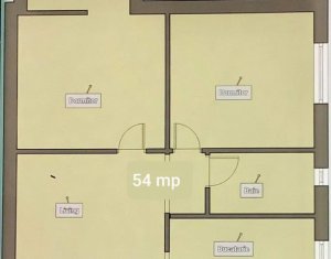 Lakás 3 szobák eladó on Cluj-napoca, Zóna Manastur