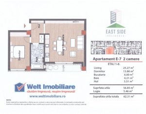 Lakás 2 szobák eladó on Cluj-napoca, Zóna Gheorgheni