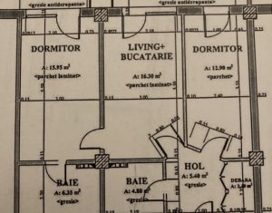 Lakás 3 szobák eladó on Cluj-napoca, Zóna Manastur