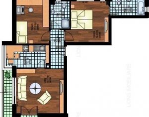 Lakás 3 szobák eladó on Cluj-napoca, Zóna Iris