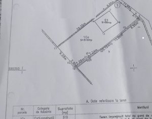 Telek eladó on Cluj-napoca, Zóna Andrei Muresanu