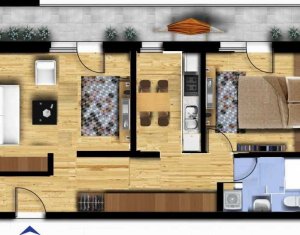 , 52m2 on Cluj-napoca, Zóna Zorilor