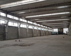 Hala industriala 2000mp, H=8m, teren betonat 2000mp, acces TIR, b-dul Muncii
