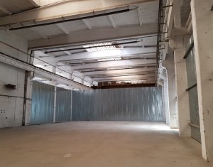 Industrial space for rent, 750m2 in Cluj-napoca, zone Dambul Rotund