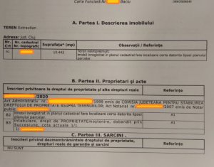 Telek eladó on Salistea Noua