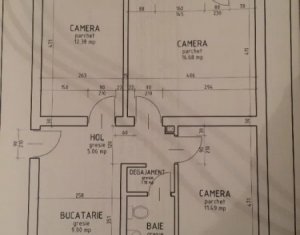 Lakás 3 szobák eladó on Cluj-napoca, Zóna Gheorgheni