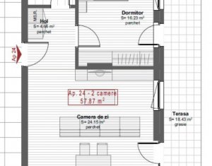 Birou 58mp finisat, cladire moderna str. Avram Iancu Centru