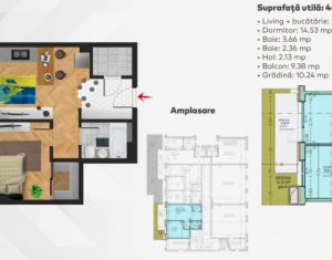 , 45m2 on Cluj-napoca, Zóna Centru