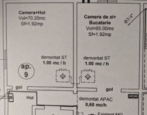Appartement 2 chambres à vendre dans Cluj-napoca, zone Centru
