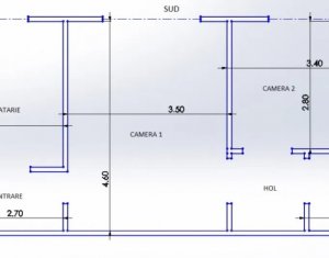 , 43m2 dans Cluj-napoca, zone Grigorescu